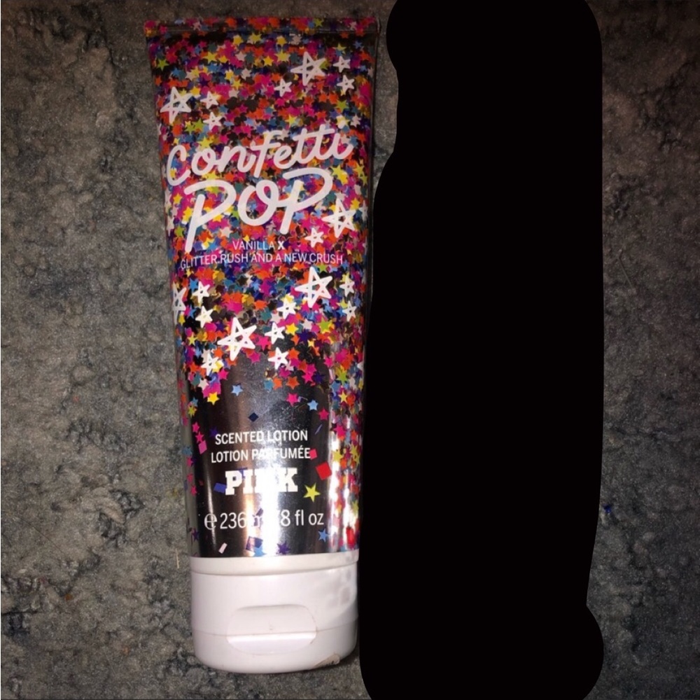 Confetti pop lotion